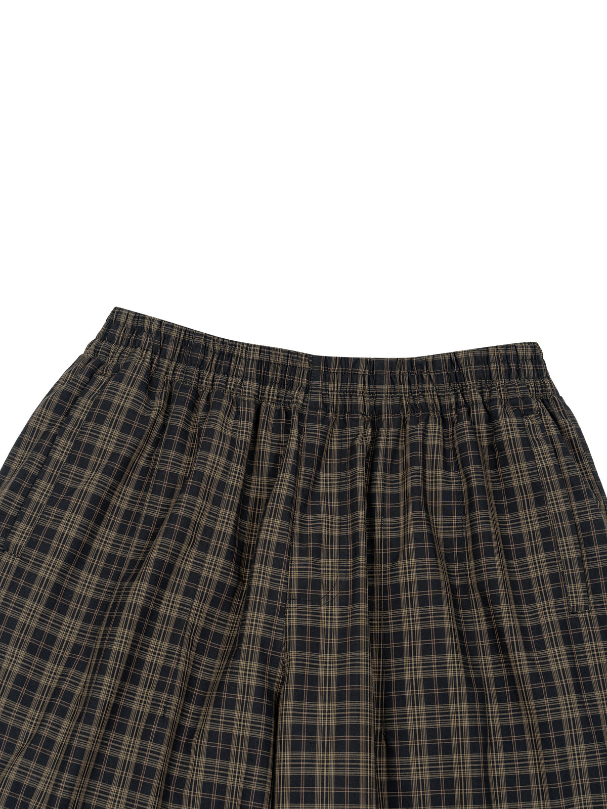 THE HEAT Unisex Plaid Wide Track Leg Pants