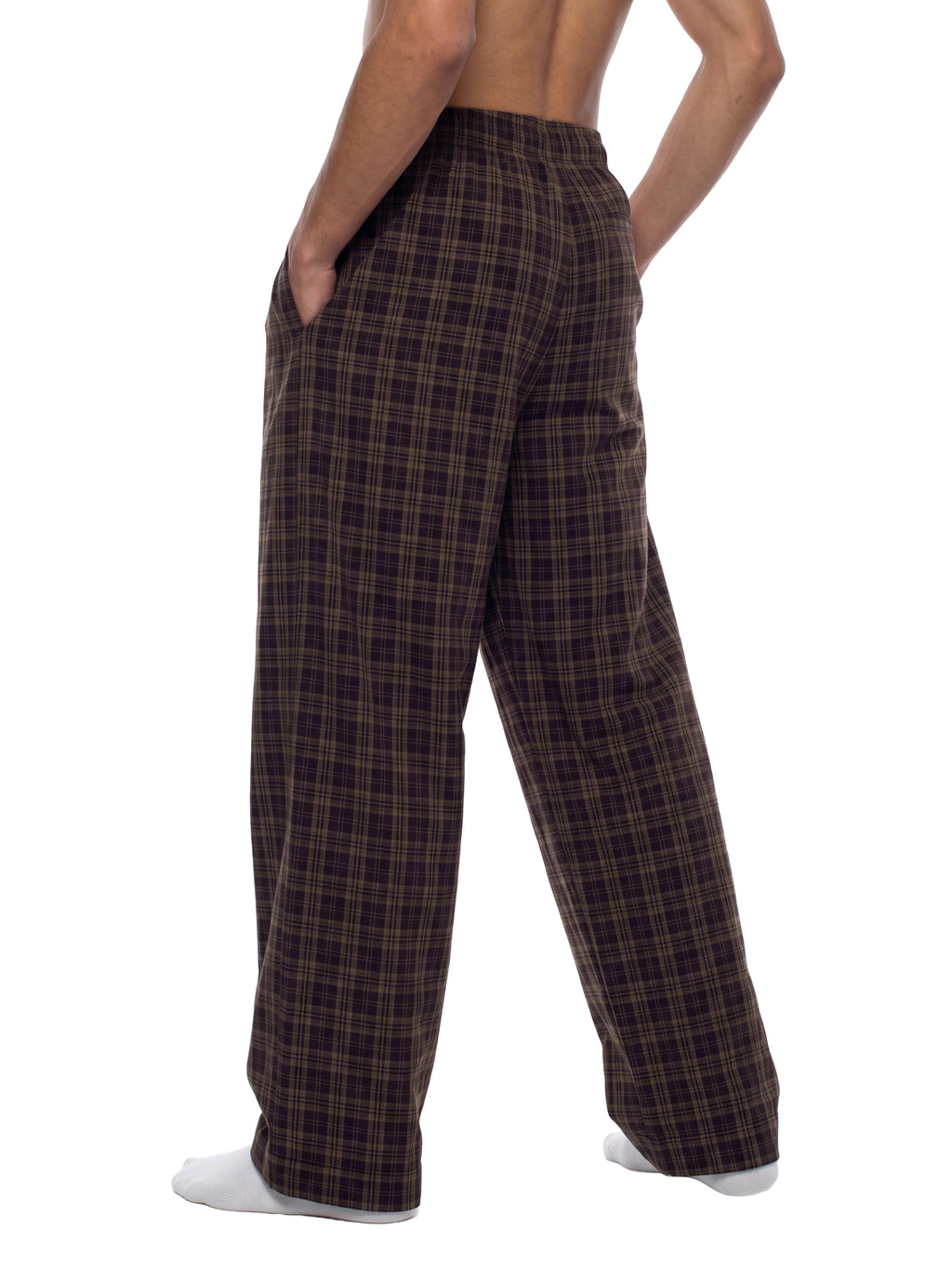 THE HEAT Unisex Plaid Wide Track Leg Pants