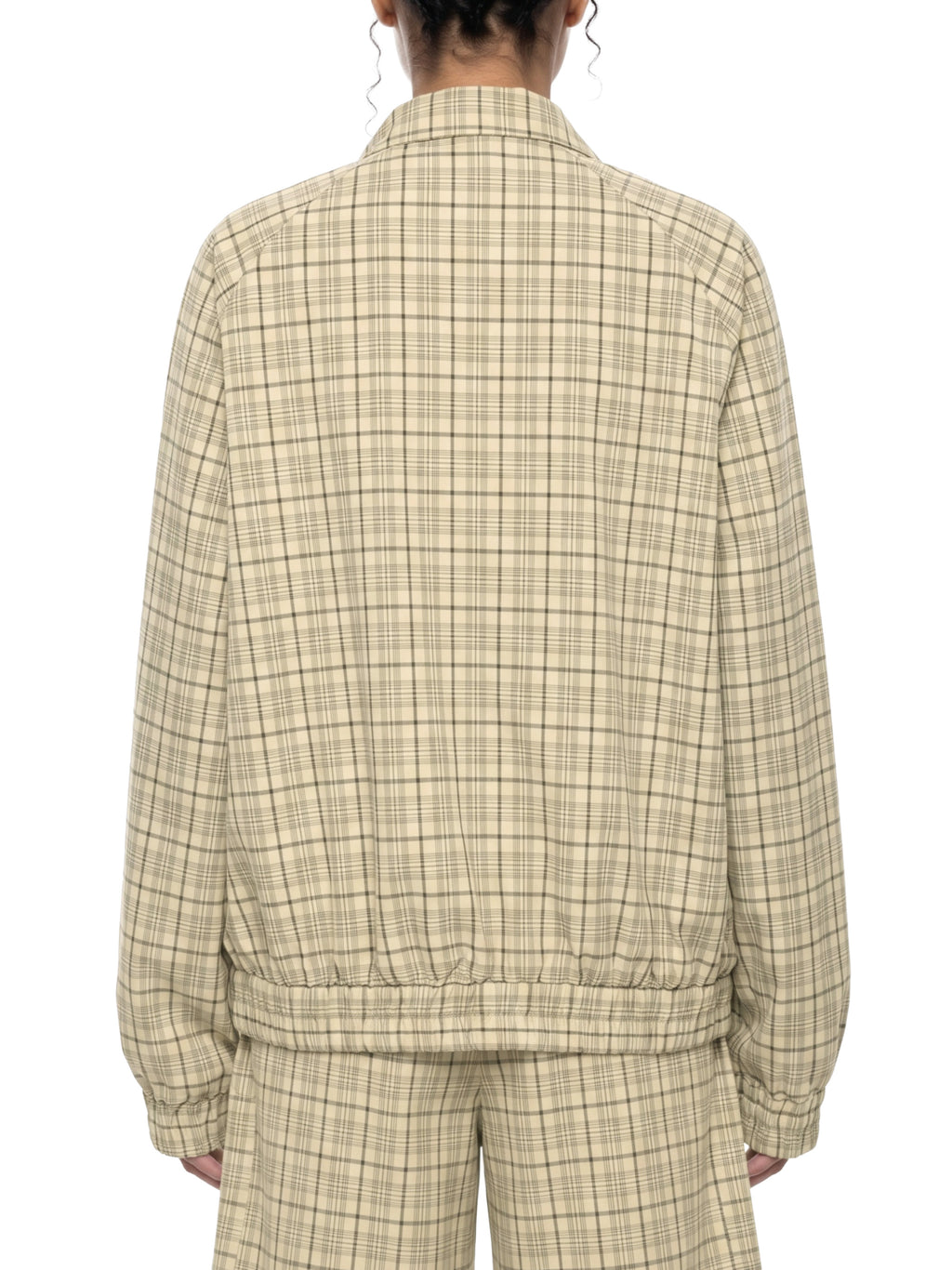 THE HEAT Unisex Plaid Full-Zip Track Jacket