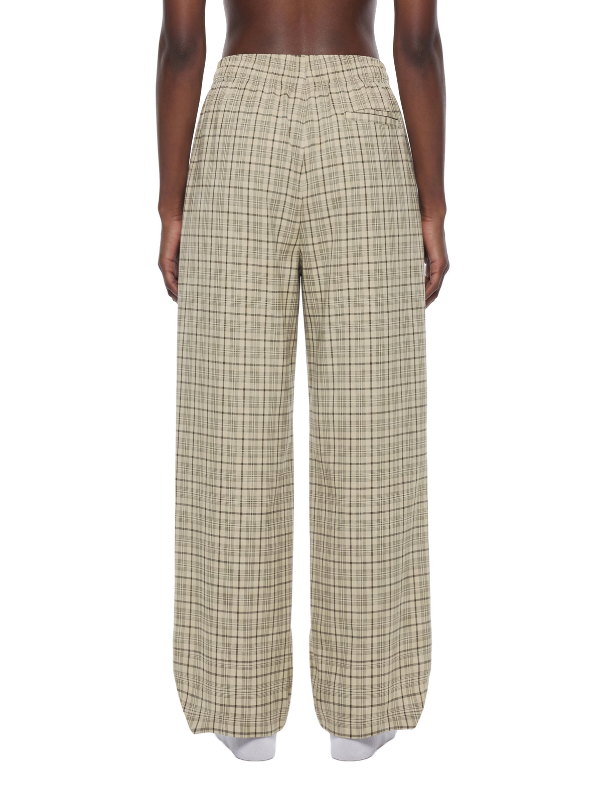 THE HEAT Unisex Plaid Wide Track Leg Pants