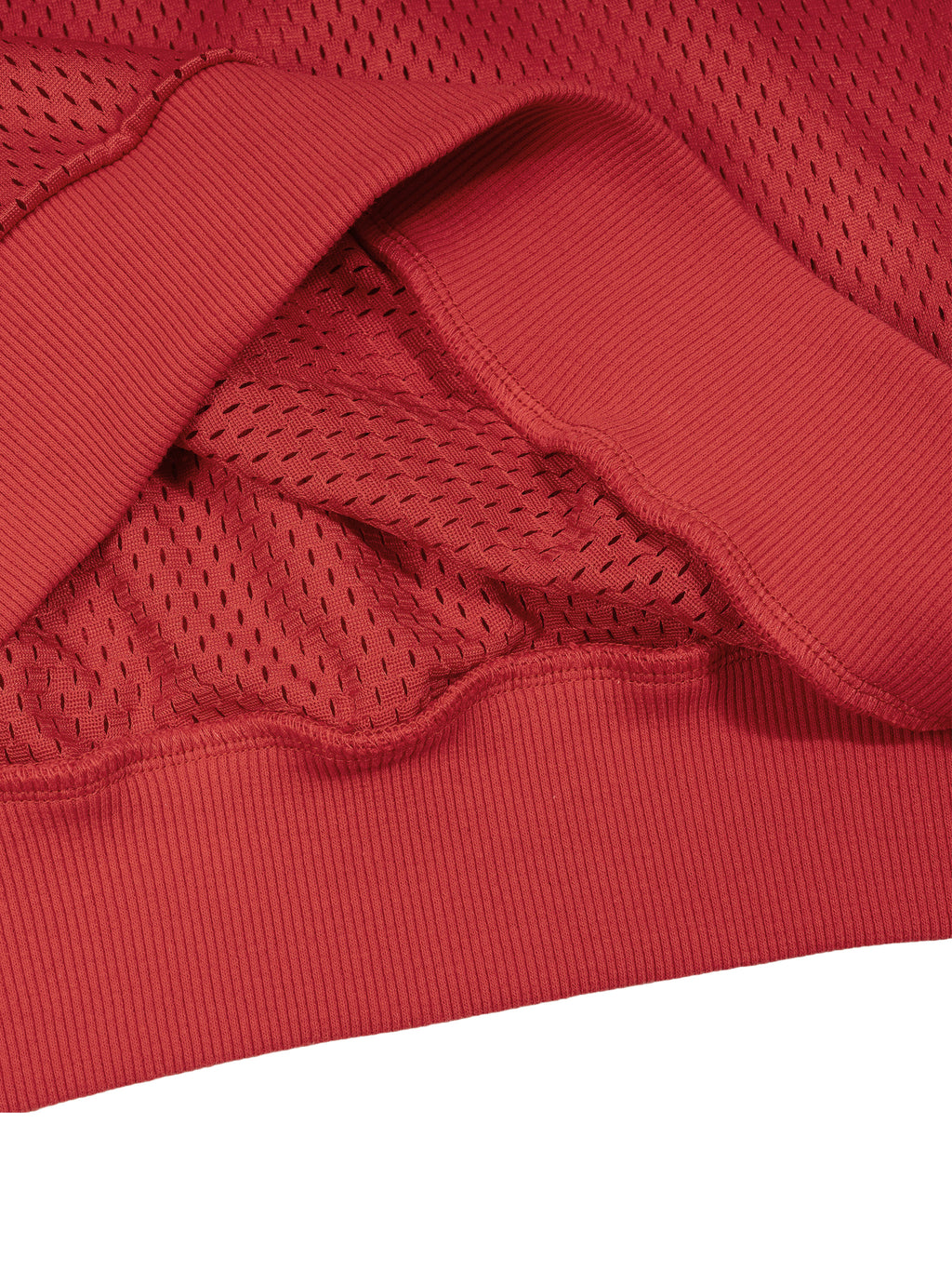 Unisex Panel Mesh Sleeveless Hoodie