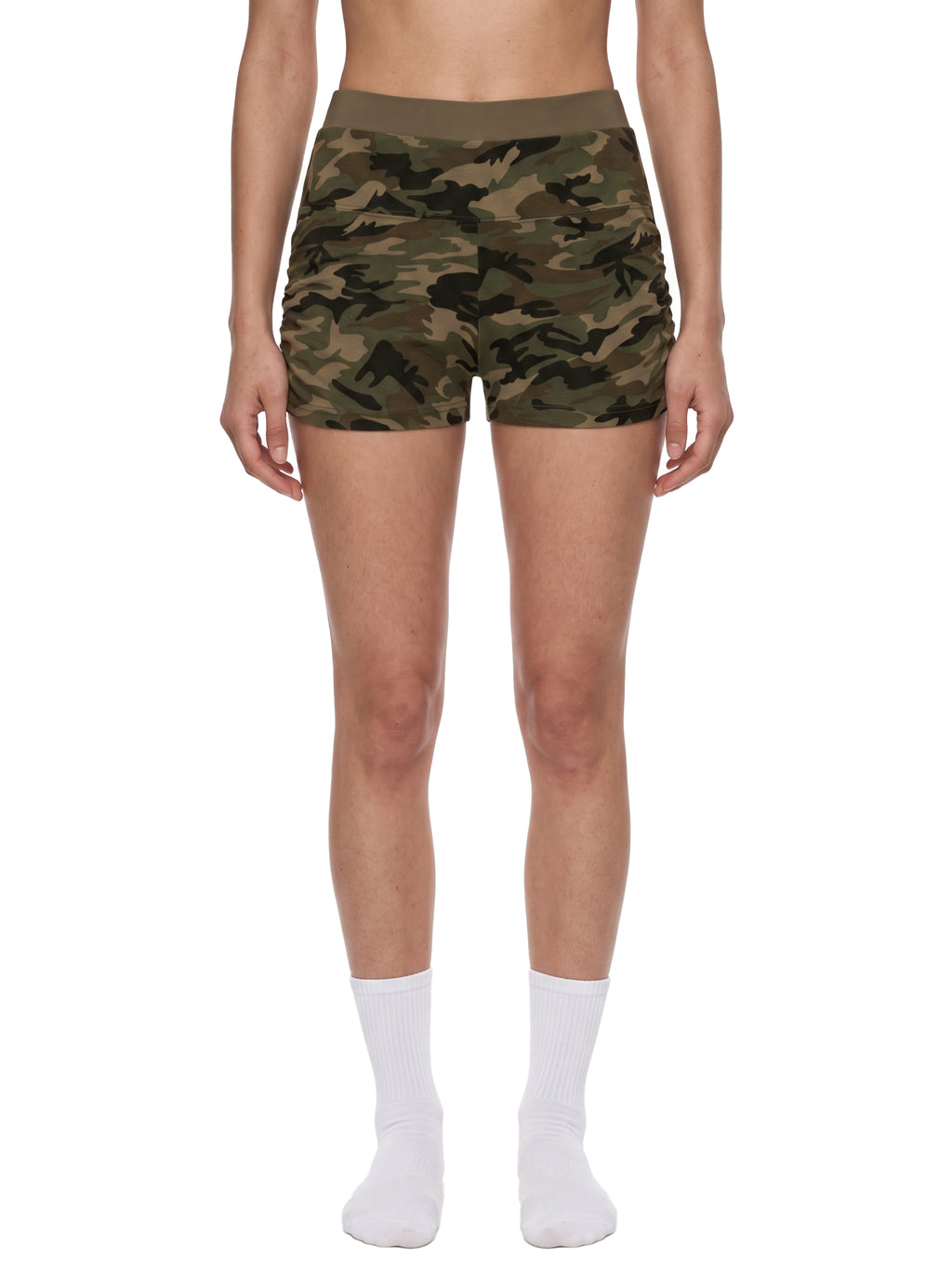 THE BLAST Women's Slim Camo Shorts