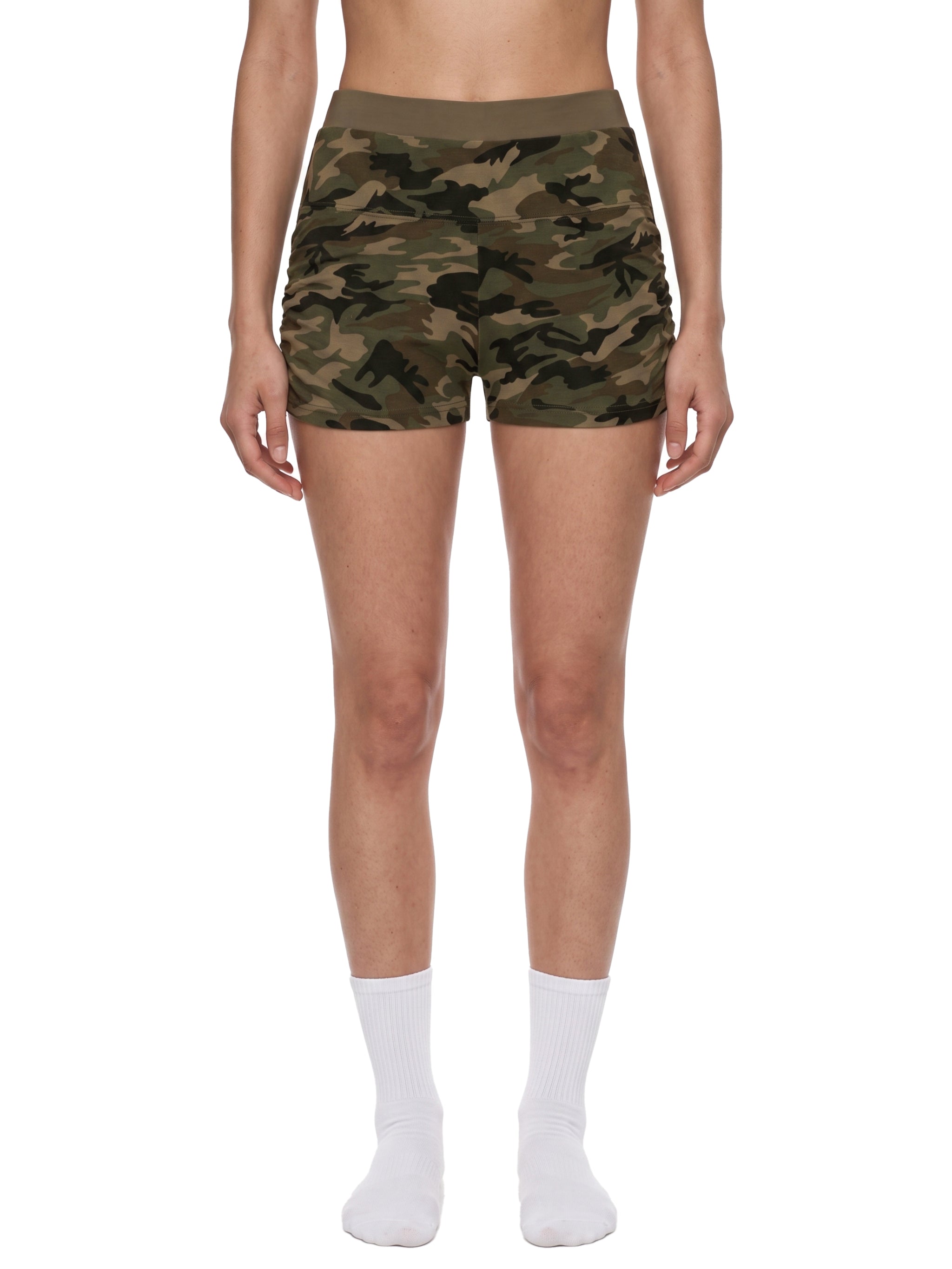 THE BLAST Women's Slim Camo Shorts