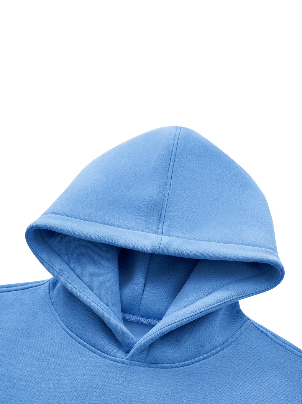 THE  CINDER Unisex Oversized Color Block Fleece Sun-Hoodie