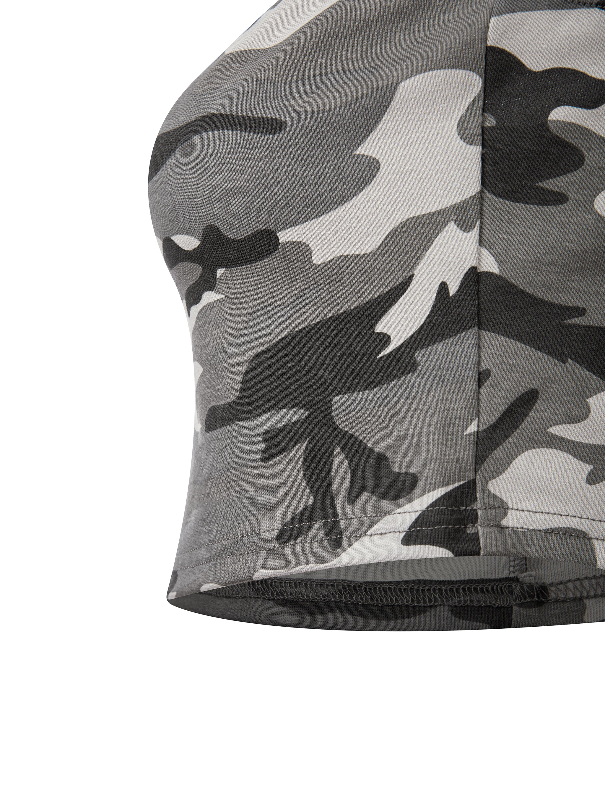 THE BLAST Women’s Camo Cropped Tube Top